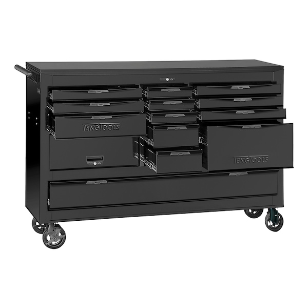 Roller Cabinet Tool Chest / Wagon, 14 Drawer, 67 in W